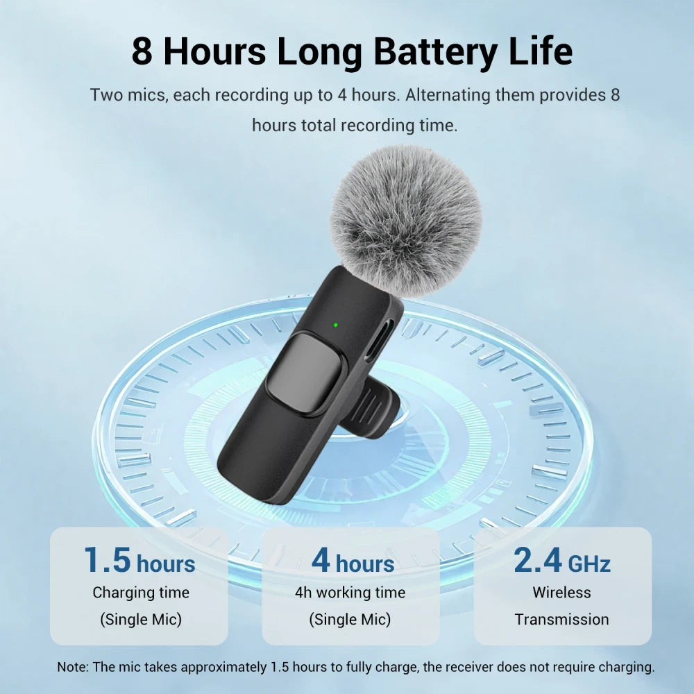 Wireless Type-C Lavalier Microphone