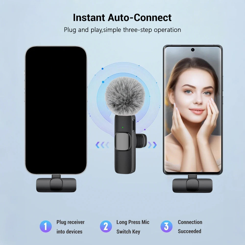 Wireless Type-C Lavalier Microphone