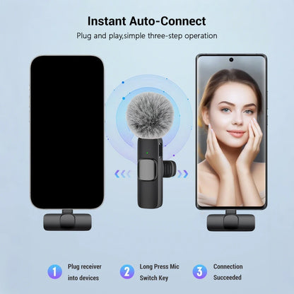 Wireless Type-C Lavalier Microphone